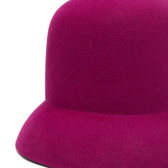 Nina Ricci felted cloche hat